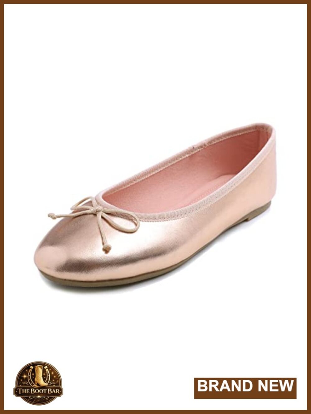 Womens Memory Foam Cushion Ballet Flats Round Toe Walking Shoes